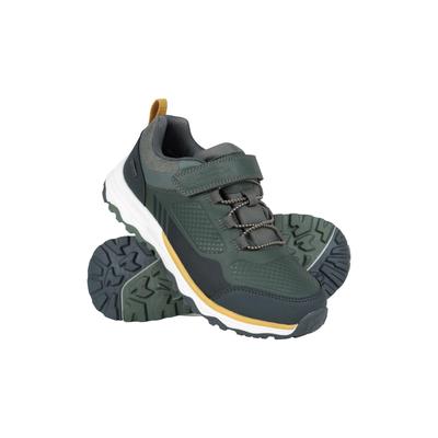 Mountain Warehouse - Kinder Wanderschuhe "Wilderness", Wasserfest (Dunkel-Khaki) Image