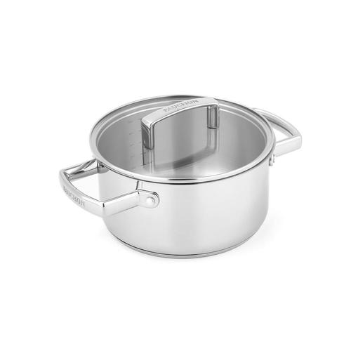 Faitout 24x13cm en inox 5,0L