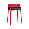 Idroweb - Barbecue rettangolare cm. 45 x 30 x 85 h -