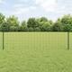 Vidaxl - Recinzione Euro con 22 Postazioni Verde 0,6x50 m Acciaio