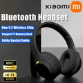 Xiaomi Cuffie senza fili Bluetooth5.3 Cuffie pieghevoli portatili 40mm Driver Gioco Musica Over Ear Cuffie stereo 3D con microfono