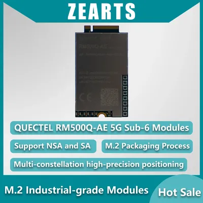 Quectel RM500Q-AE RM50x Series 5G Sub-6 GHz Module, M.2 Form Factor Support WG3526 WG1608 5G router
