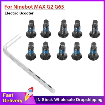 Screws With Wrench Electric Scooter For Ninebot MAX G2 G65 G30 G30D F40 F30 F20 P100S P65 Front Fork
