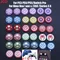 2pcs LuminousThumb Stick Grip Caps Compatible For PS4/PS5/Xbox One/360/Series SX/Switch Pro