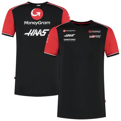 Haas F1 Moneygram 2025 Team T-Shirt – Schwarz Image