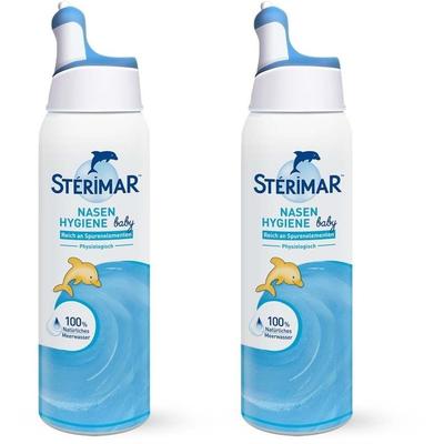 2x Sterimar Nasenhygiene Baby Nasenspray 2x100 ml Image