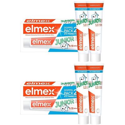 2x Elmex Junior Zahnpasta Doppelpack 2x2x75 ml Image