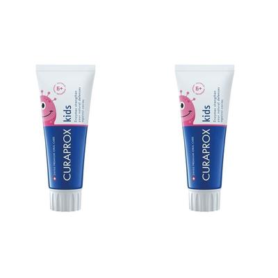 2x Curaprox kids Zahnpasta Melone ab 6 Jahre 1450 ppm 2x60 ml Image