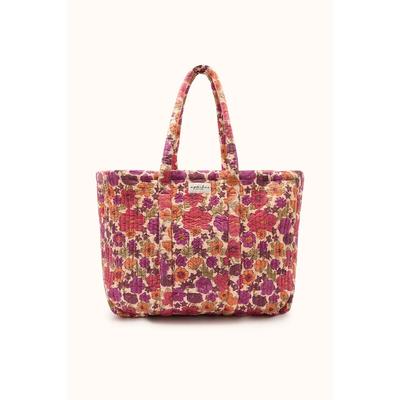 Samba Quilted Tote Bag in Joy Print
