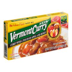 House Foods Vermont Curry Sauce Mix 8.11 oz. - 10/Case
