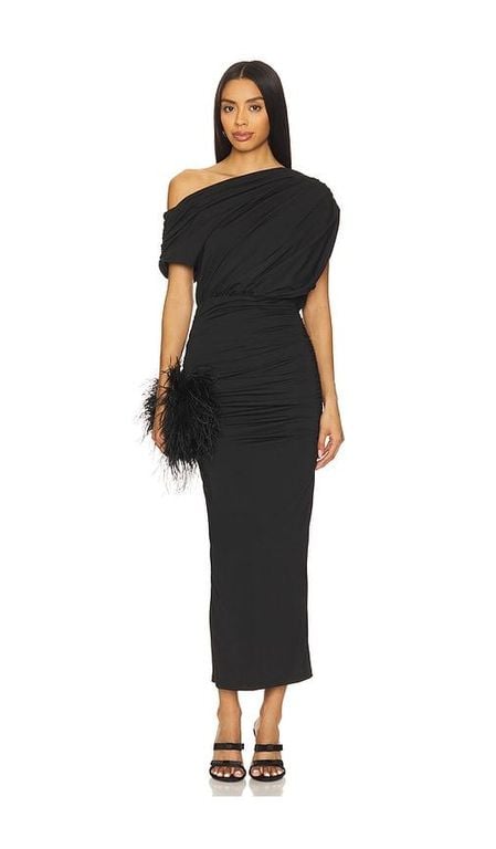 off shoulder dress with gloves Sweetheart Off-Shoulder Satin A-Line Prom Dress Pleated High Slit Evening  Gowns with Lace Gloves