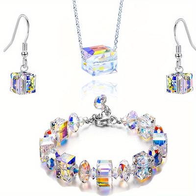 TEMU Jewelry Set, , Includes , Bracelet, And , Image