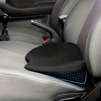 TEMU 1pc Premium Memory Foam Seat Cushion - Instant Lower Support - Ergonomic Driving - & Machine-washable Polyester Cover - Lightweight, Design, Seat Cushions Image