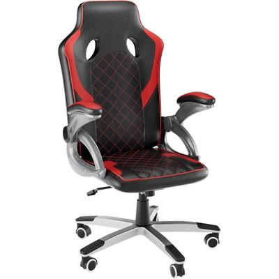 TEMU Gaming Chair Ergonomic Office Chair With 10cm Height Adjustable & Foldable Armrests, Pc Computer Chair, 150 Kg Load Capacity, Dy-pg01 Image