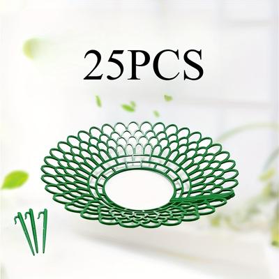 TEMU 15/25pcs Strawberry Plant Support Stand Strawberry Planting Stand Strawberry Planting Stand With 3 Sturdy Support Feet To Prevent Strawberries From Spoiling And Keep Them Clean Image