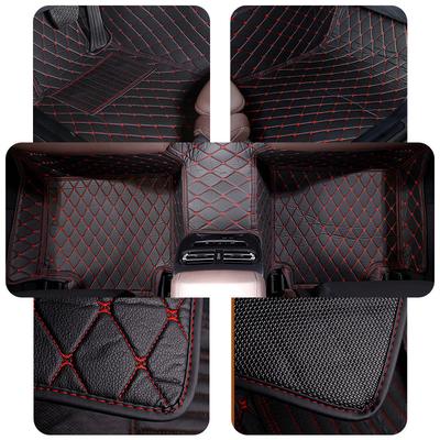 TEMU 1 Set Car Floor Mats, 3- -slip Set For 2006-2015, Vehicle Accessories Image