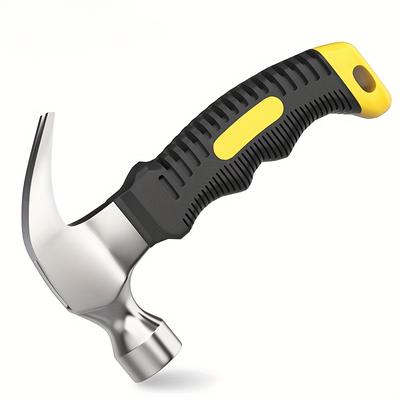 TEMU Sheep Horn Hammer With Rubber Handle - Durable Metal Construction, Ergonomic Grip Woodworking And Home Improvement Projects Image
