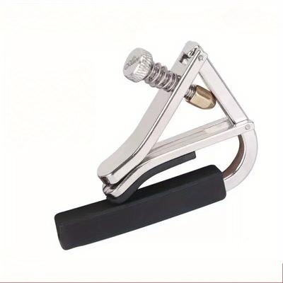 TEMU Durable Acoustic & Electric Guitar Capo - Quick Change Tone, , No Screws Needed, For Classical Guitars, Guitar Accessories Image