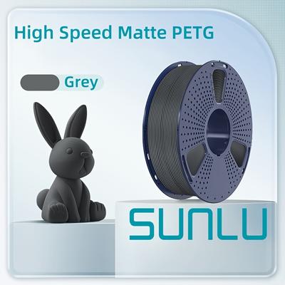 TEMU Sunlu Petg Filament, Mint Green, Less Stringing, Good Layer , High Toughness, Supports 50-600mm/s Printing Speed, Ideal For Fast 3d Printing Projects Image