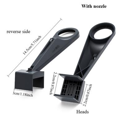 TEMU Motorcycle & Bicycle Chain Cleaning Kit - , Oil Sprayer Nozzle, Chain Maintenance Tools For Visibility And Protection, Motorcycle Chain Cleaning Aid Image