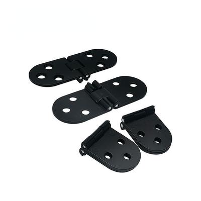 TEMU 2pcs Furniture Fittings Folding Hinges Self Supporting Folding Table Cabinet Door Flush Mounted Hinges For Kitchen Furniture Image