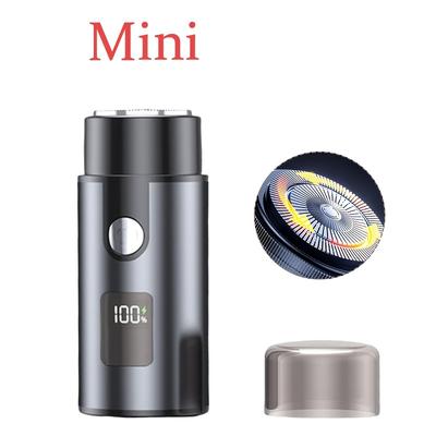 TEMU 2025 And Efficient Mini Electric - Featuring A Double And A Display - With A Detachable Head For , Ideal For Beard Grooming, Travel And Office Use, A Great Gift For Father's Day Or Birthdays. Image
