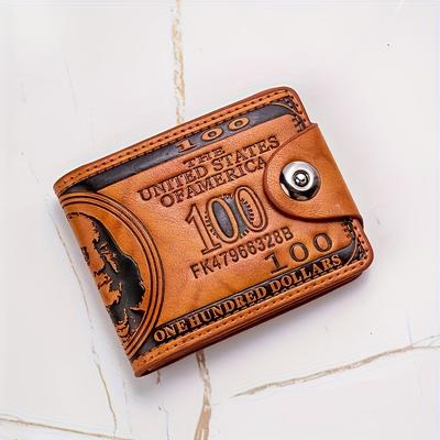 TEMU 1pc Portable Us Dollar Wallet, Multi-card Slot Card Holder, Daily Use Image