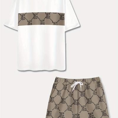 TEMU ( ) Adult T-shirt Casual Set Image