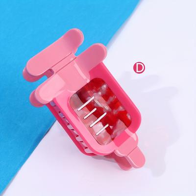 TEMU A Custom Blood Bag Claw Hair Clip Featuring Scrubs And A Syringe, Doctors And Nurses. This Fun And Personalized Hair Accessory Is Ideal For Nurses During The . Image