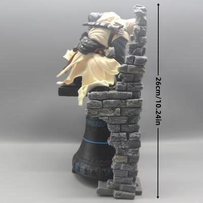 TEMU 1 Vintage-inspired Statue Model With Sai, Pvc Collectible Figure - Artwork, Dramatic With Sword, Collectible Figure | Design | Intricate Glove Design, Decor Image