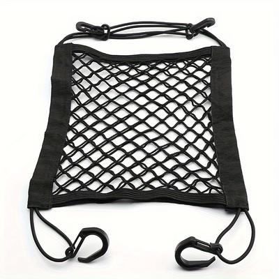 TEMU 1pc Motorcycle Battery Car Luggage Net, Helmet Miscellaneous Net Strap Net Helmet Net Image