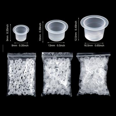 TEMU Cups, Microblading Ink Cups, Bottomless Ink Cup Holders, And Paint Cup Trays. Image