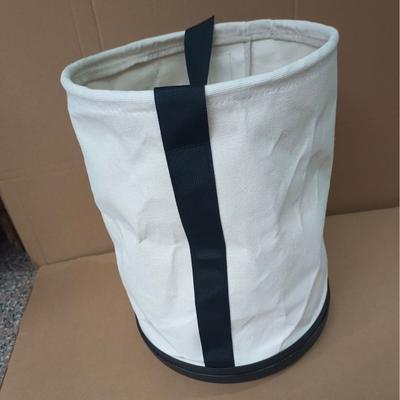 TEMU 12-inch Oxford Cloth Tool Bag With Shoulder Strap, Durable Hard Bottom, Positioning Printing, Ideal For Electricians And Hardware Tasks - White, Positioning Printing Image