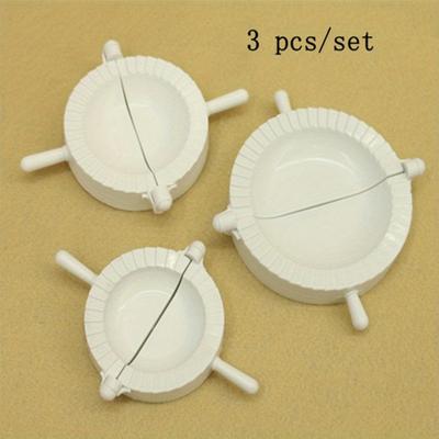 TEMU 3pcs Set Dumpling Molds, Dough , Plastic Dumpling For Cooking Image