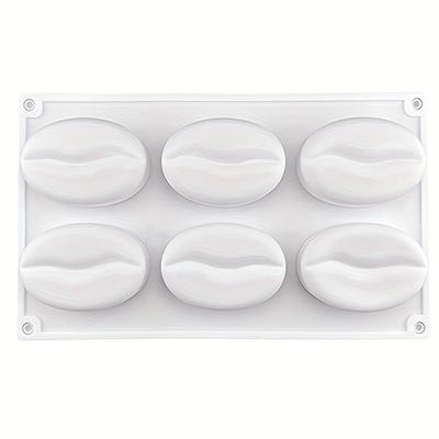 TEMU 1pc Silicone Coffee Bean Shaped Cake Mold - 3d Baking Mold For Chocolate, Candy, And Diy Treats - Birthdays And Fun, Silicone Baking Molds Image