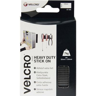 VELCRO® VEL-EC60239 Klettband zum Aufkleben Haft- und Flauschteil, extrastark (L x B) 100 mm x 50 mm Image