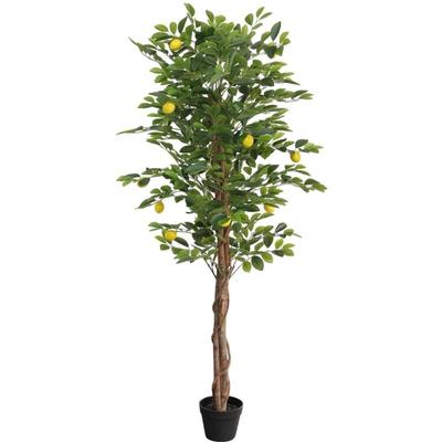 Vidaxl - Zitronenbaum Künstlich mit 3 Stämmen Grün 180 cm pp Image