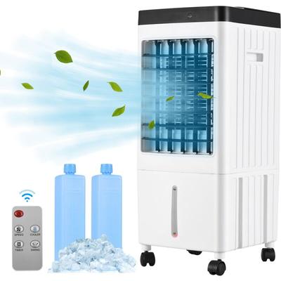Climatiseur Mobile Silencieux 65W, Refroidisseur d'air Portable avec 3 Vitesses, 7.5H Minuteries,