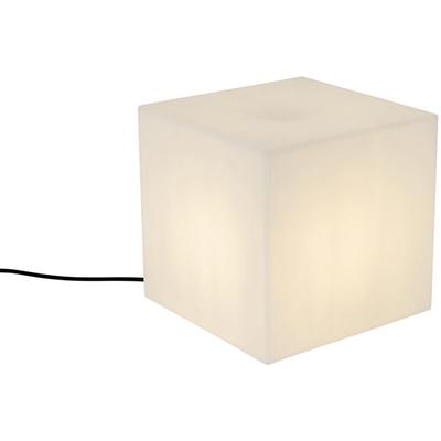 Smart-Außenleuchte weiß 30 cm quadratisch inkl. LED A60 IP44 - Nura Image