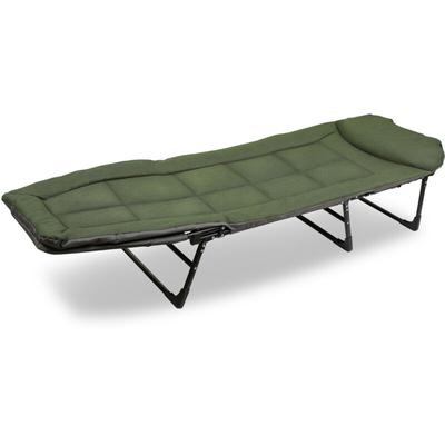 Karpfenliege, Angelliege bis 150kg belastbar, Campingliege ,Campingbett klappbar - Vingo Image