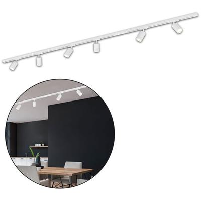 Hv track system set, 2,25m, white, 6xLED-Spot/GU10 Image