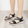 Neue Hohe Qualität Sommer Frauen Sport Sandalen Plus Größe 36-41 Weiche Strand Schuhe Mode Flache