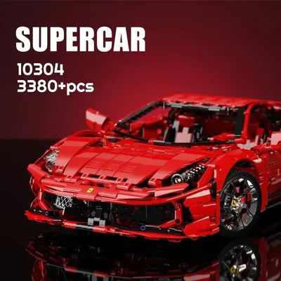 3380PCS Bau Technische Auto 1:8 Modell Bausteine Spielzeug MOC Ziegel Urlaub Geburtstag Geschenke für Erwachsene und Kinder Image