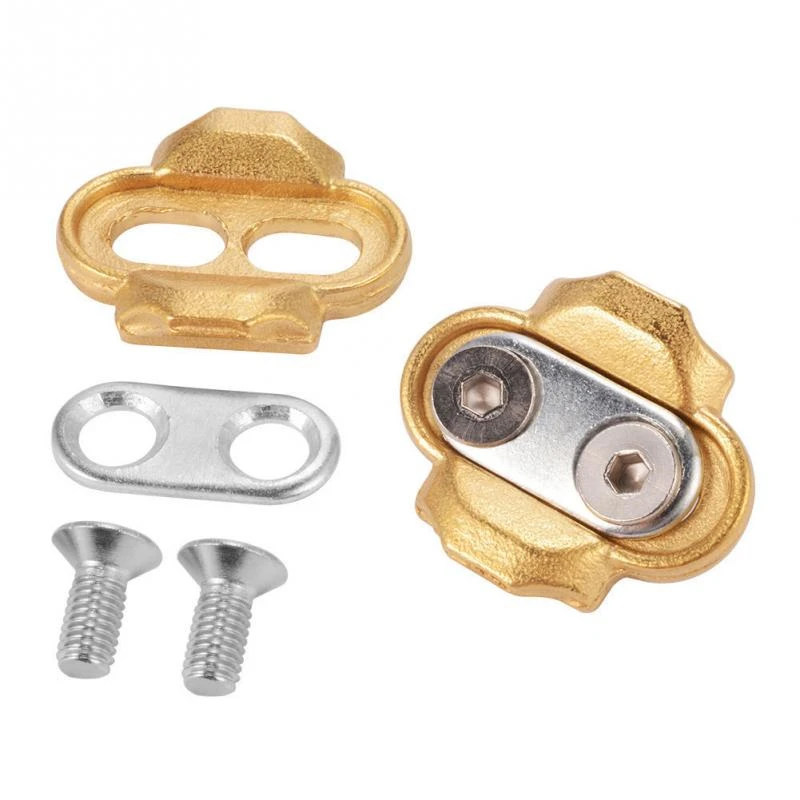 CNC Fahrrad Zubehör Mtb Fahrrad Pedal Stollen Für Schneebesen Candy Smarty Säure Mallet Pedale Schuhe Adapter Locking Plat Kupfer