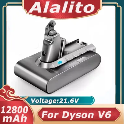 21,6 V 12800 Ah Für Dyson Batterie Ersatz DC62 DC59 DC58 SV03 SV04 SV09 V6 Tier Motorhead V6 Slim V6 Image