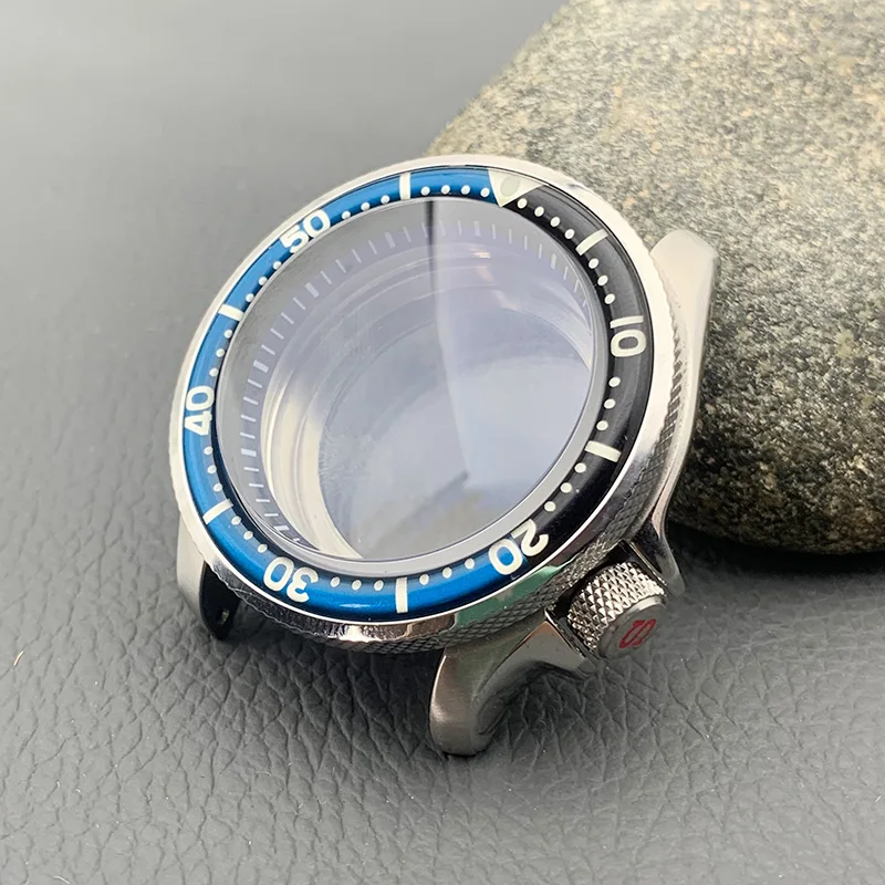 Mod SKX007 SKX009 SRPD-Uhrengehäuse, passend für NH35 NH36 4R-Uhrwerk, Saphirglas-Krone bei 3,8, 20 ATM wasserdichtes Uhrengehäuse Image