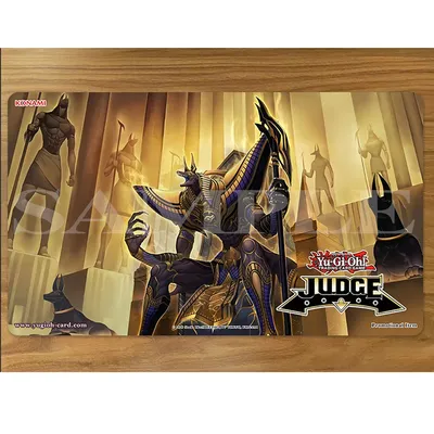 YuGiOh Spielmatte Anubis the Last Judge Card Pad YGO Mat TCG Yu-Gi-Oh Mat-29 Image