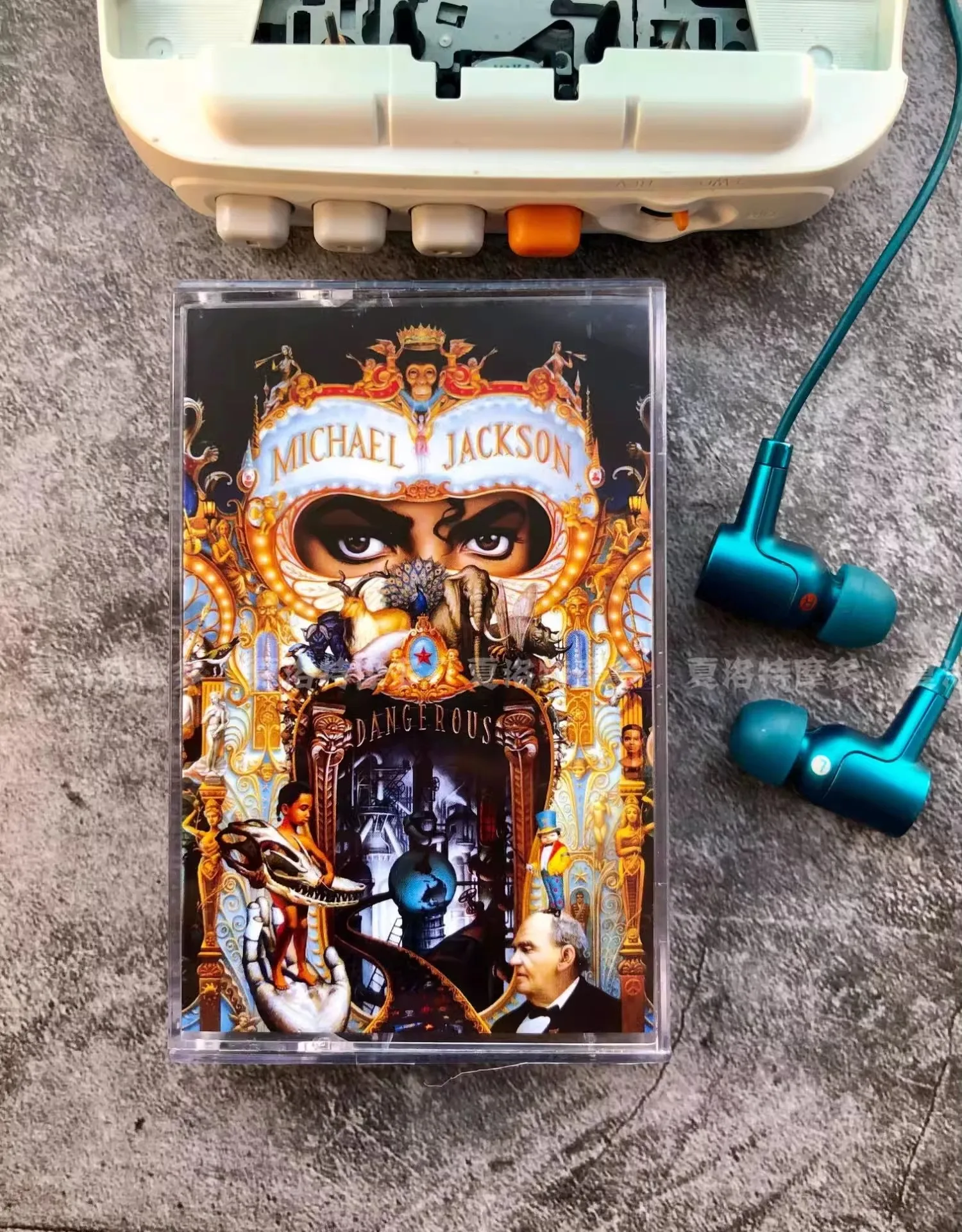 König von Pop Superstar Michael Jackson Musik Tape MJ gefährliche Album Kassetten Cosplay Soundtracks Box Walkman Auto Party Musik Image