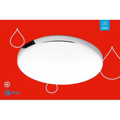 BRILONER LEUCHTEN LED Deckenleuchte "MALBONA", weiß, Lampen Image