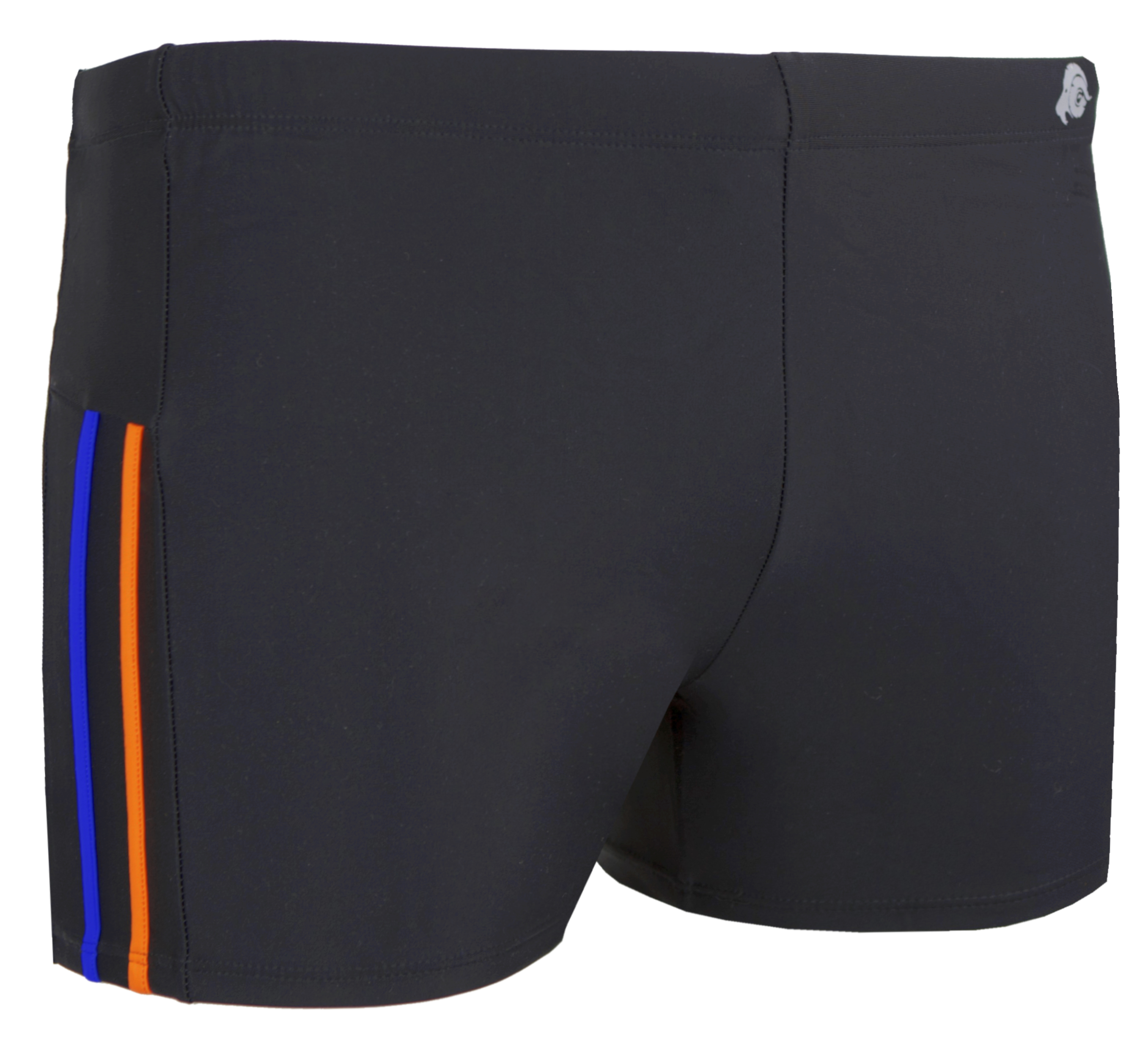 Herren Badehose eng anliegend gestreift Boxerbadehose Image
